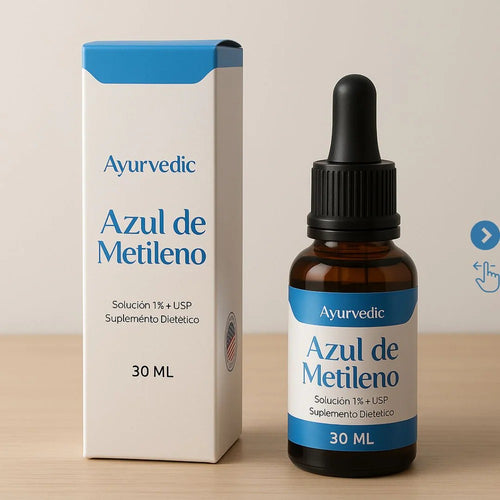 Azul de metileno- Ayurvedic®- El envejecimiento prematuro es evitable