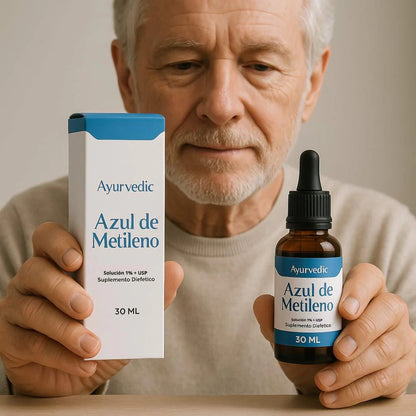 Azul de metileno- Ayurvedic®- El envejecimiento prematuro es evitable
